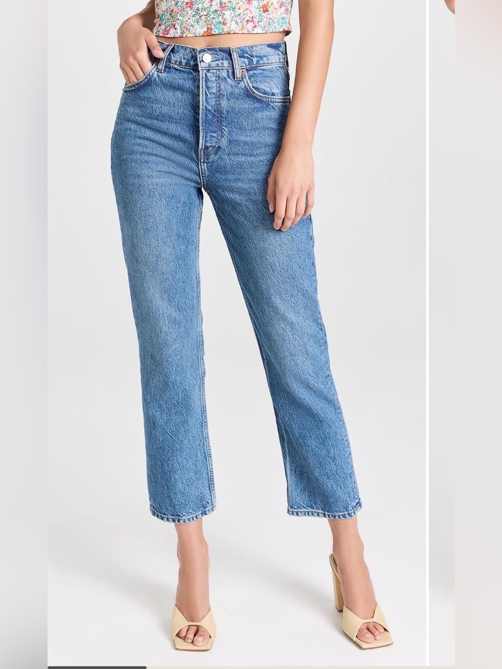 REFORMATION • Cynthia High-Rise Straight Leg long Jeans - Colorado - size 27